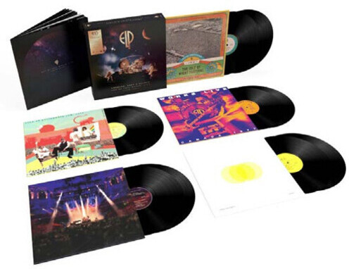 Emerson Lake & Palmer - Out Of This World: Live (1970-1997) Boxset, Gatefold, 9 LPs + Book