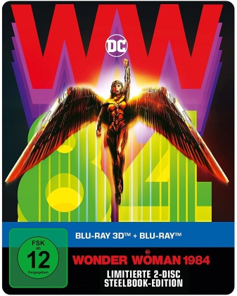 Wonder Woman 1984 (2020) (Limited Edition, Steelbook, Blu-ray 3D + Blu-ray)