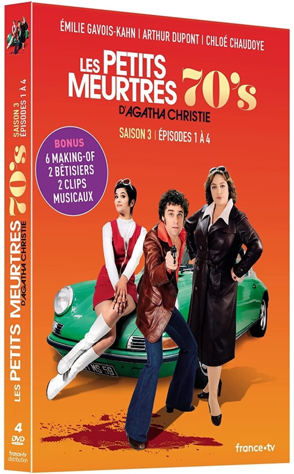Les petits meurtres d'Agatha Christie - Saison 3 - Épisodes 1 à 4 4 DVDs