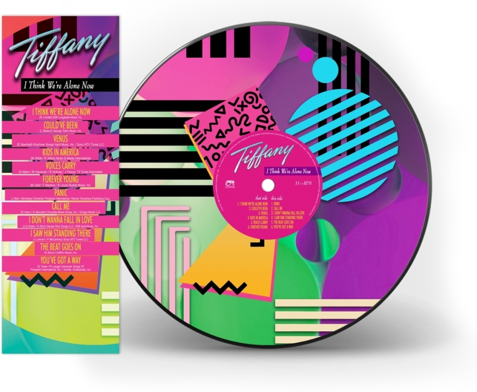 Tiffany - I Think We're Alone Now 2021 Reissue, Cleopatra, Picture Disc, LP
