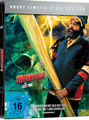 Sharknado 6 - The Last One (2018) (Edizione Limitata, Steelbook, Uncut, Blu-ray + DVD)