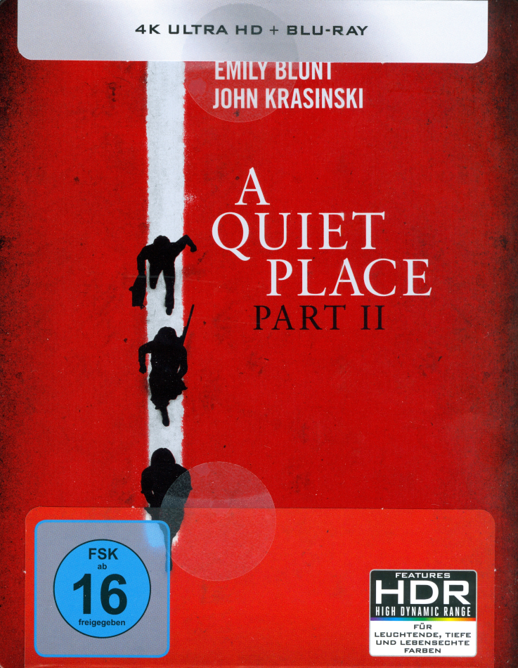 A Quiet Place 2 (2020) Limited Edition, Steelbook, 4K Ultra HD + Blu-ray