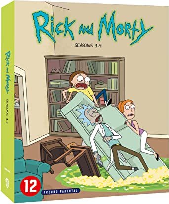 Rick and Morty - Saisons 1-4 8 DVD