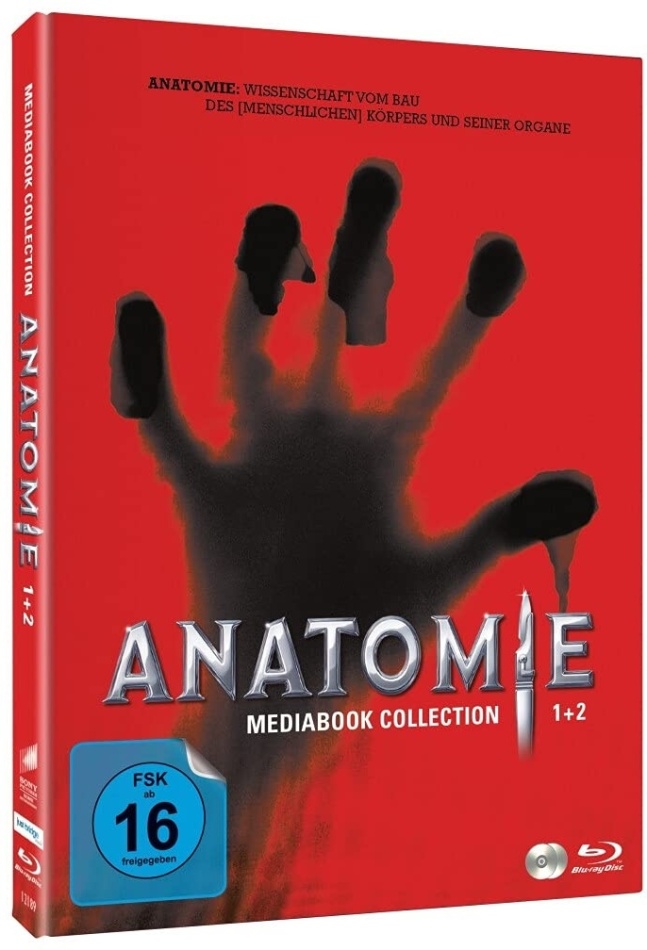 Anatomie 1 & 2 Limited Edition, Mediabook, 2 Blu-rays