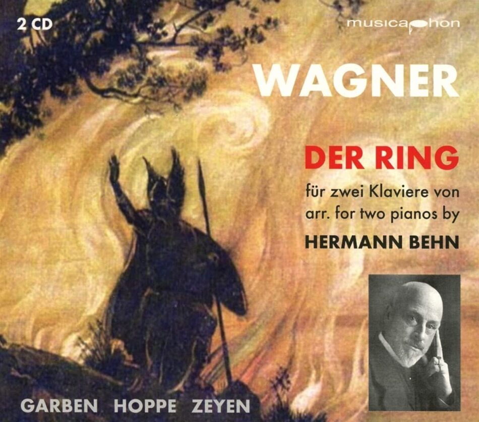 Zeyen, Thomas Hoppe, Justus Zeyen & Richard Wagner (1813-1883) - Der Ring Des Nibelungen Wwv 86 Für 2 Klaviere - arr. von Hermann Behn 2 CDs