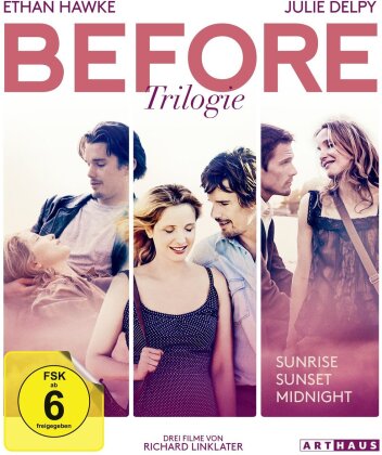Before Trilogie - Before Sunrise / Before Sunset / Before Midnight (Arthaus, 3 Blu-rays)