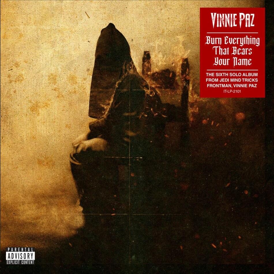 Vinnie Paz (Jedi Mind Tricks) - Burn Everything That Bears Your Name 2 LPs