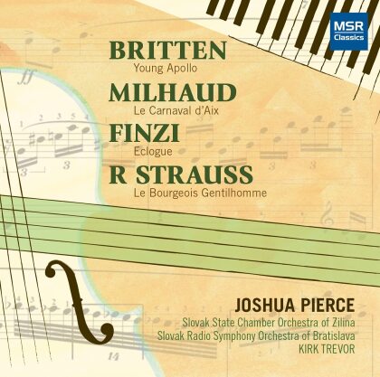 Slovak State Chamber Orchestra of Zilna, Sir Benjamin Britten (1913-1976), Darius Milhaud (1892-1974), Richard Strauss (1864-1949), &hellip; - Concertos