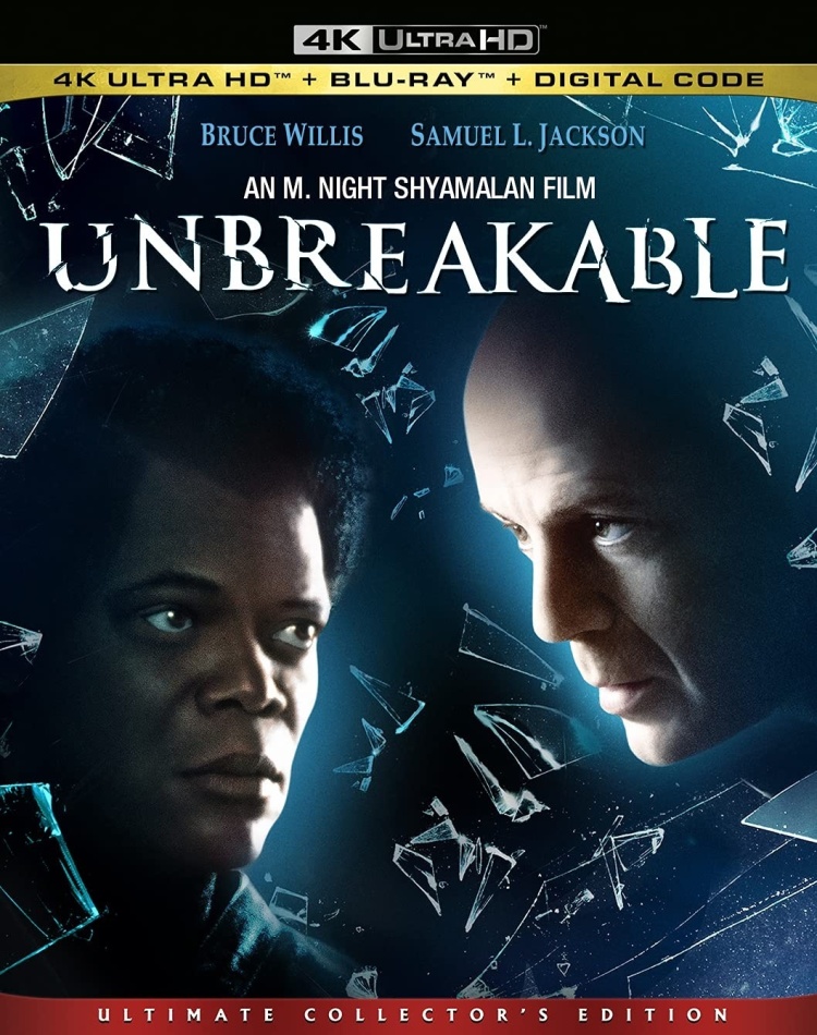 Unbreakable (2000) Ultimate Collector's Edition, 4K Ultra HD + Blu-ray