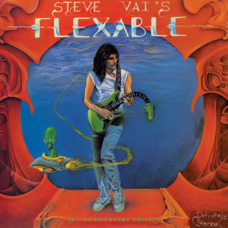 Steve Vai - Flex-Able 36th Anniversary Edition, 2021 Reissue, Light Without Heat, Black Vinyl, LP