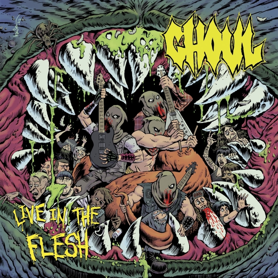 Ghoul - Live In The Flesh Colored, 2 LPs