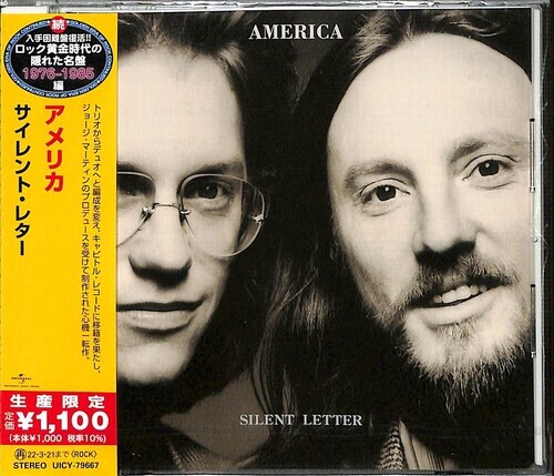 America - Silent Letter 2021 Reissue, Japan Edition