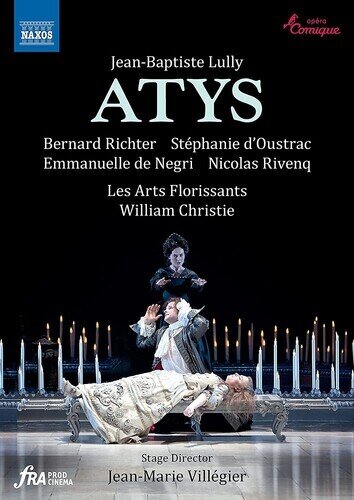 Les Arts Florissants, William Christie & Bernard Richter - Atys Naxos, 2 DVD