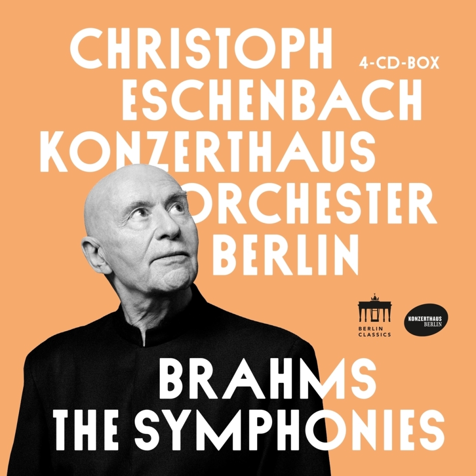 Konzerthausorchester Berlin, Johannes Brahms (1833-1897) & Christoph Eschenbach - Symphonies 4 CD