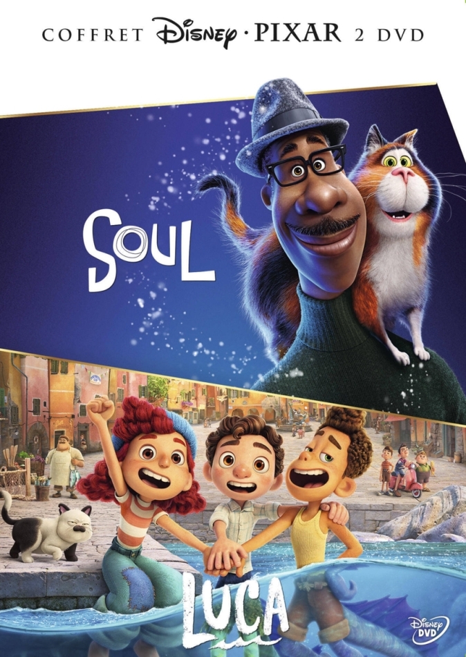 Soul / Luca (2020) 2 DVDs