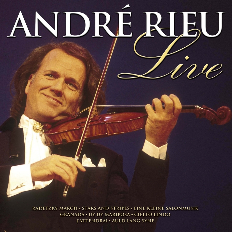 André Rieu - Live - THE MAESTRO OF THE MASSES LIVE IN CONCERT Music On CD, 2021 Reissue