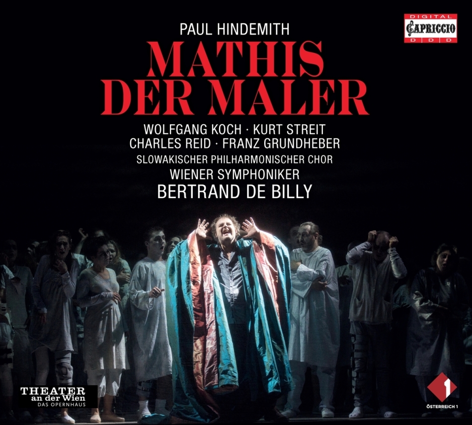 Wiener Symphoniker, Paul Hindemith (1895-1963), Bertrand de Billy & Wolfgang Koch - Mathis Der Maler - 2012 Theater an der Wien 3 CDs
