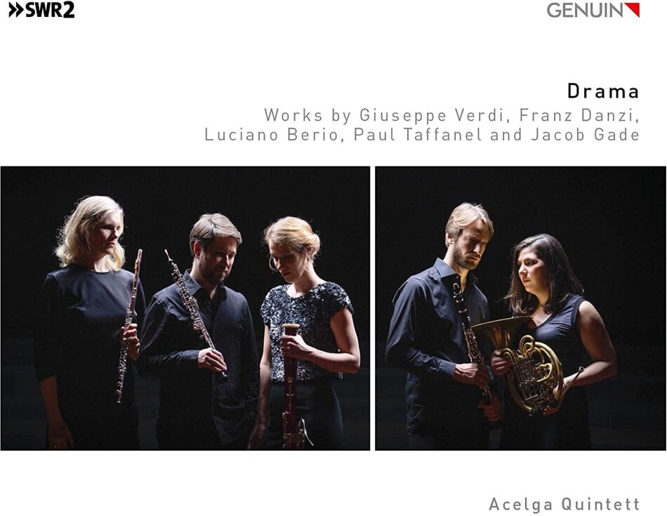 Acelga Quintet, Luciano Berio (1925-2003), Franz Danzi (1763-1826), Jacob Gade, … - Drama