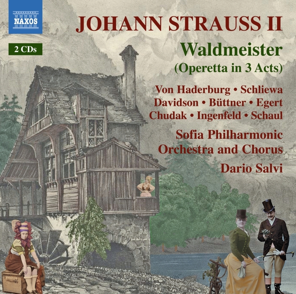 Johann Strauss II (1825-1899) (Sohn), Dario Salvi, Annika Egert, Dorothe Ingenfeld, … - Waldmeister 2 CD