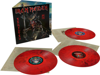 Iron Maiden - Senjutsu (Edizione Limitata, Red/Black Marbled Vinyl, 3 LP)