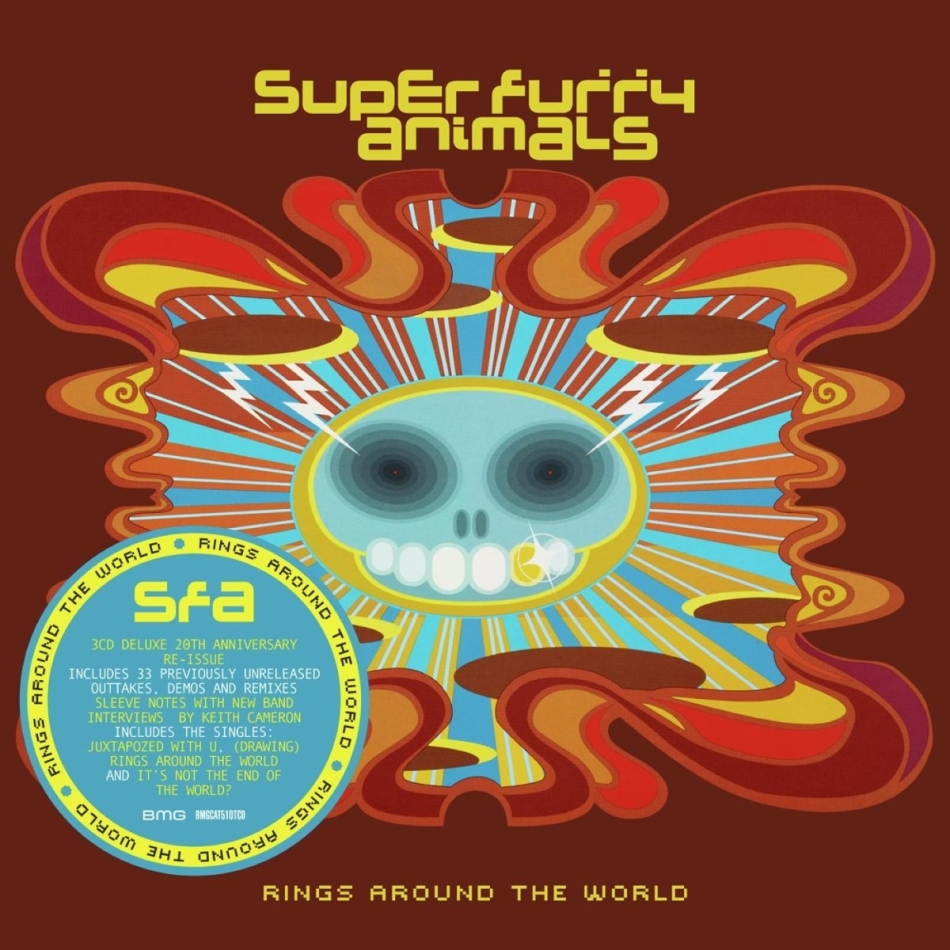 Super Furry Animals - Rings Around The World 20th Anniversary Edition, 3 CDs