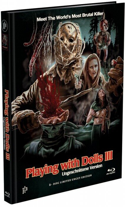 Playing with Dolls 3 (2017) Cover A, Édition Limitée, Mediabook, Uncut, Blu-ray + DVD