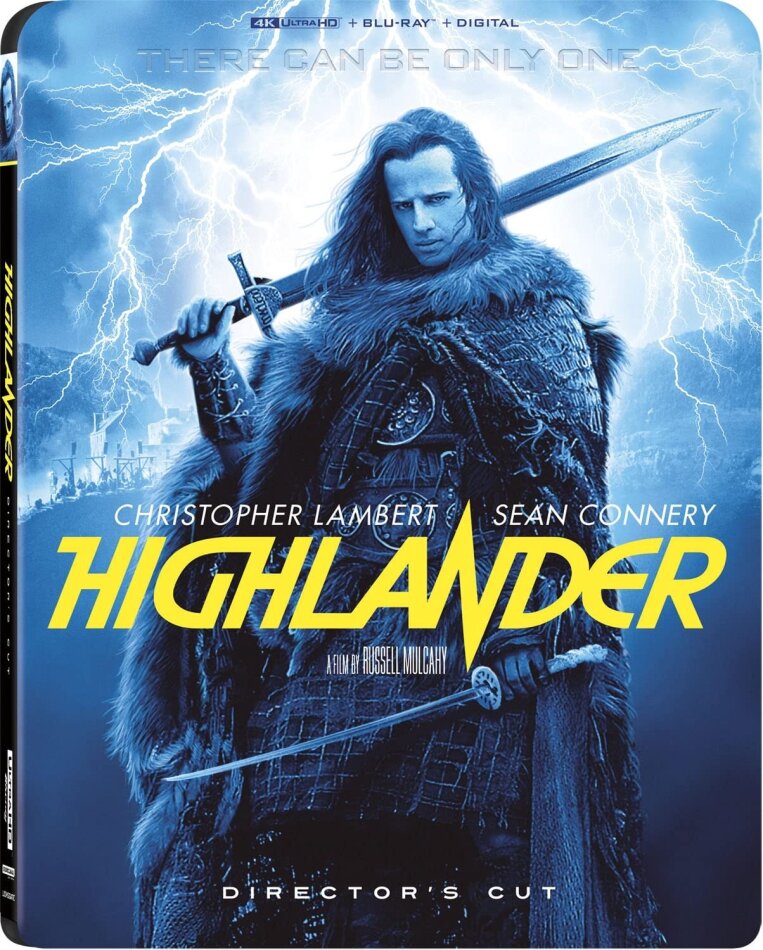 Highlander (1986) Director's Cut, 4K Ultra HD + Blu-ray