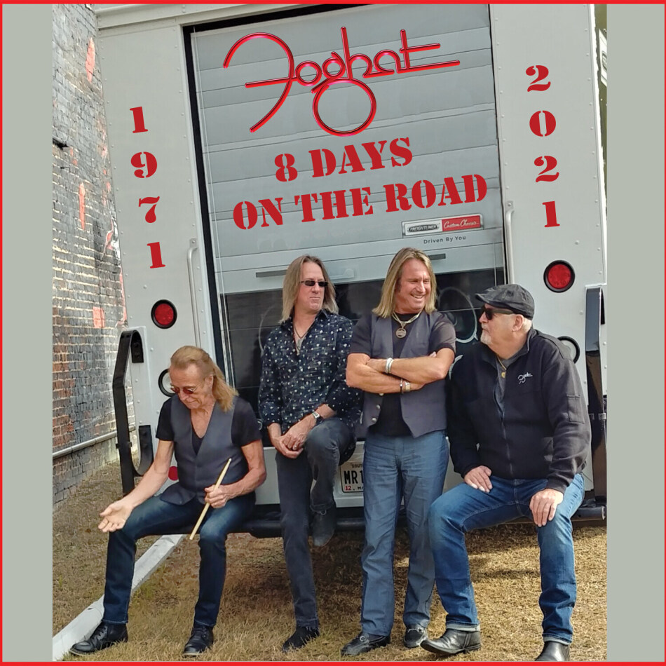 Foghat - 8 Days On The Road Digipack, 2 CDs + DVD