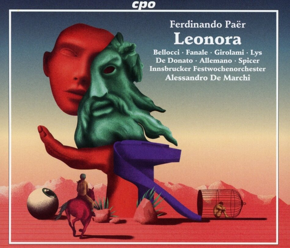 Innsbrucker Festwochenorchester, Ferdinando Paer (1771-1839), Alessandro De Marchi, Bellocci & Paolo Fanale - Leonora 2 CD
