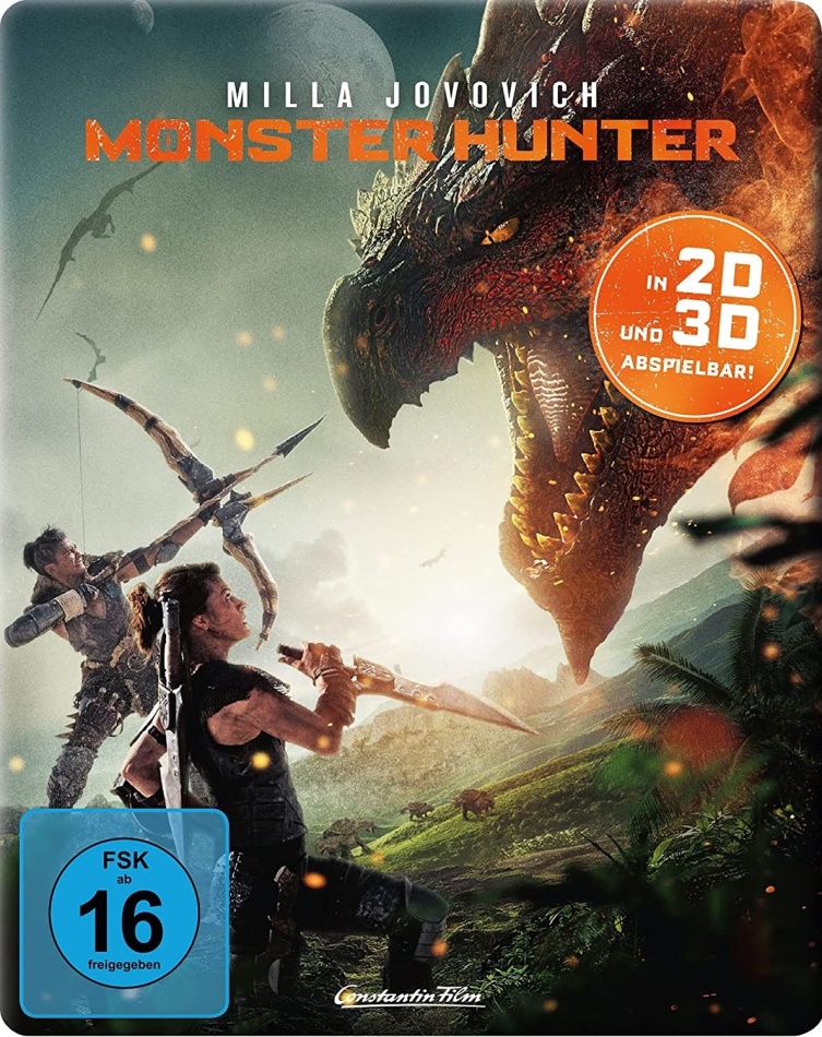 Monster Hunter (2020) Limited Edition, Steelbook