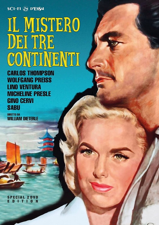 Il mistero dei tre continenti (1960) Sci-Fi d'Essai, Edizione Speciale, 2 DVD