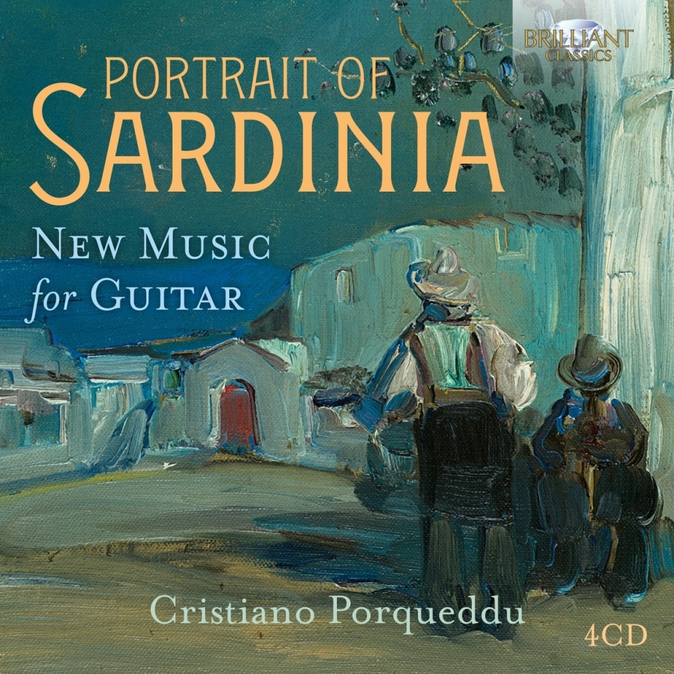 Cristiano Porqueddu - Portrait Of Sardinia - New Music For Guitar 4 CDs