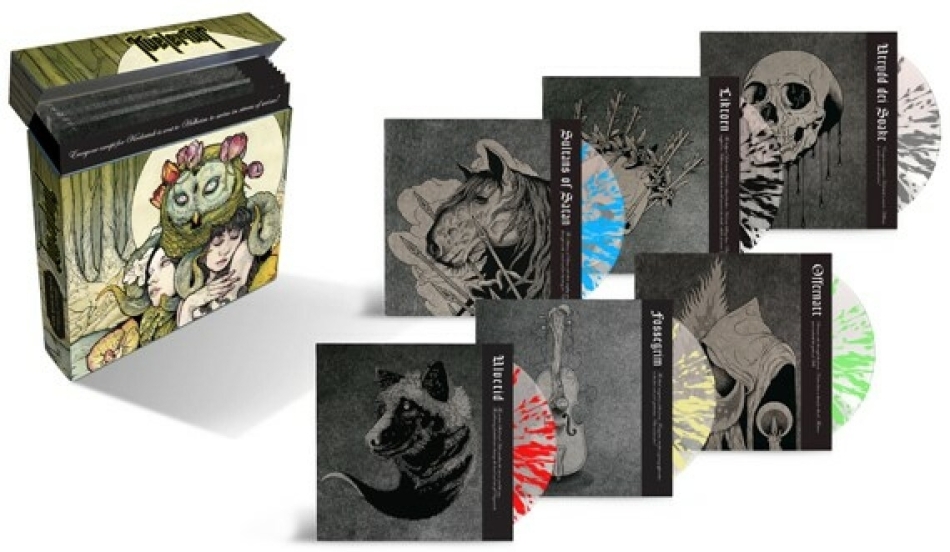 Kvelertak - --- + Patch, Plastic Head Exclusive, Limited Edition, 6 7" Singles