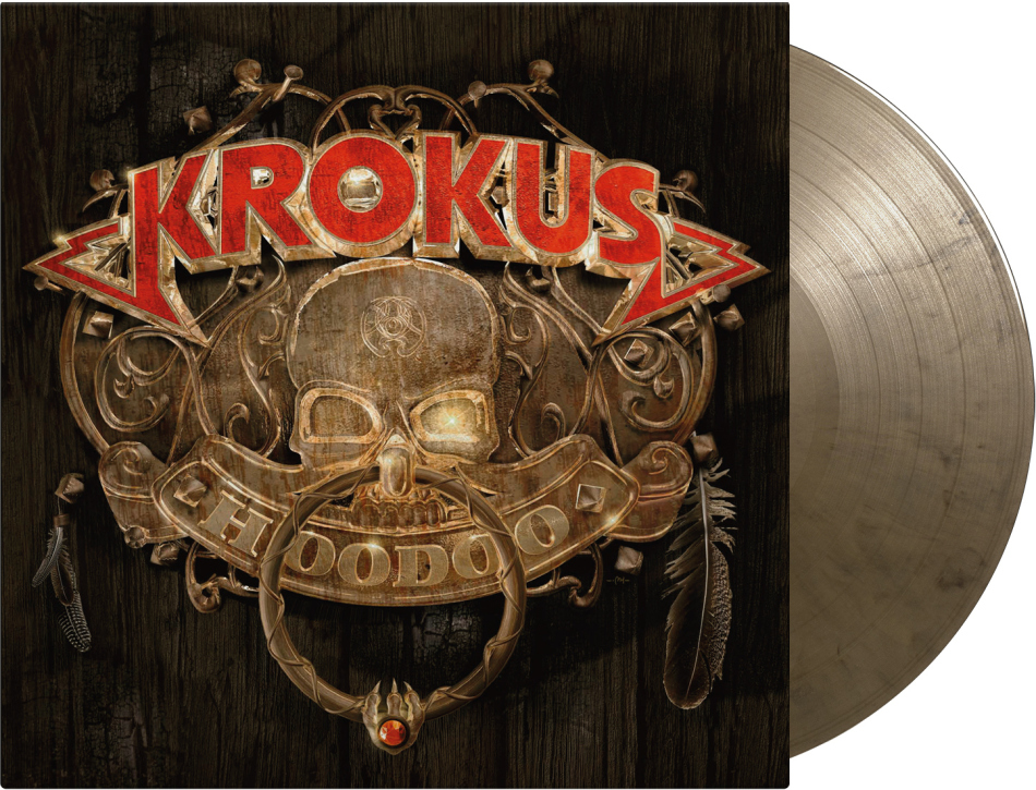 Krokus - Hoodoo 2021 Reissue, Music On Vinyl, Limited To 1500 Copies, Audiophile, Black & Gold Marbled Vinyl, LP