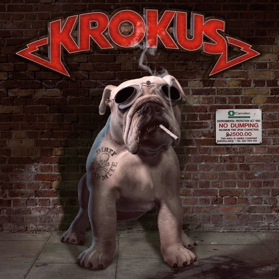 Krokus - Dirty Dynamite Music On Vinyl, 2021 Reissue, Limited To 1500 Copies, Gatefold, Transparent Red Vinyl, 2 LP