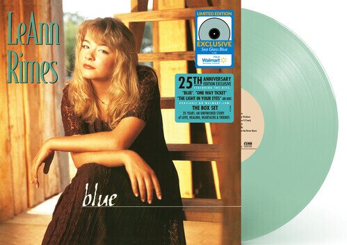 Leann Rimes - Blue 2021 Reissue, Curb, Walmart Edition, 25th Anniversary Edition, Limited Edition, Blue Vinyl, LP