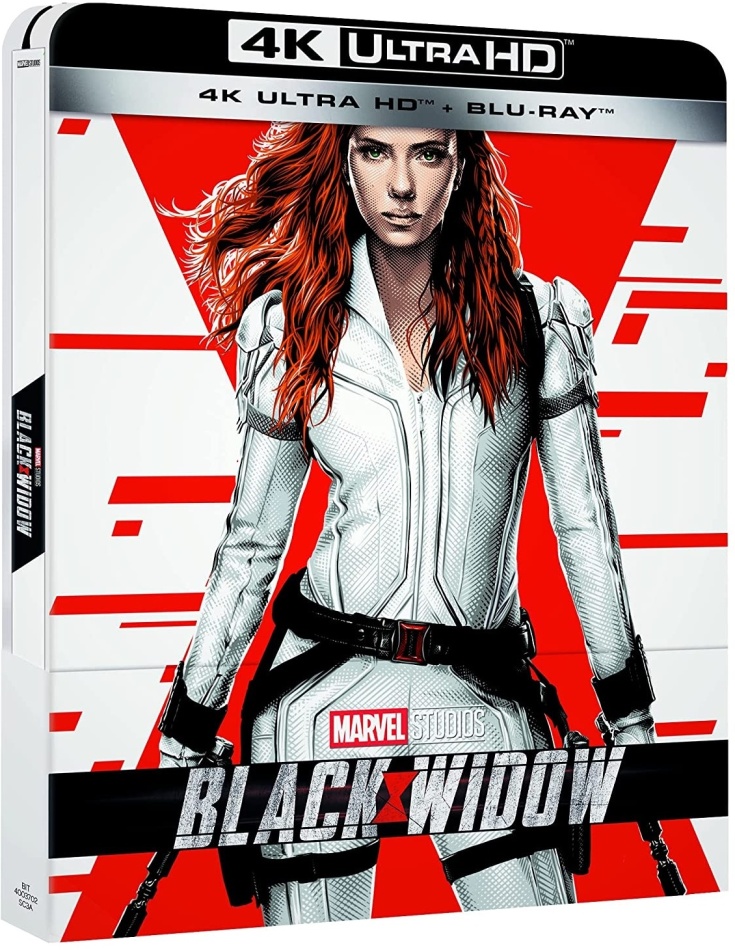 Black Widow (2021) Edizione Limitata, Steelbook, 4K Ultra HD + Blu-ray