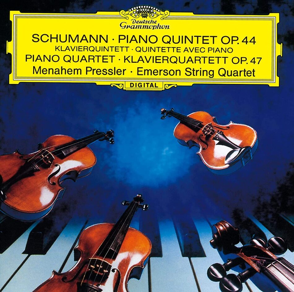 Robert Schumann (1810-1856), Menahem Pressler & Emerson String Quartet - Piano Quintet / Piano Quartet Japan Edition
