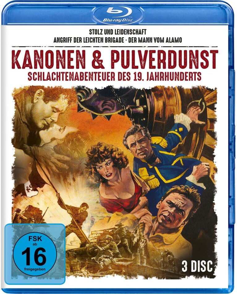 Kanonen & Pulverdunst - Schlachtenabenteuer des 19. Jahrhunderts 3 Blu-ray