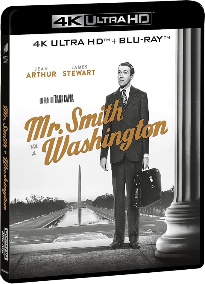 Mr. Smith va a Washington (1939) b/w, 4K Ultra HD + Blu-ray