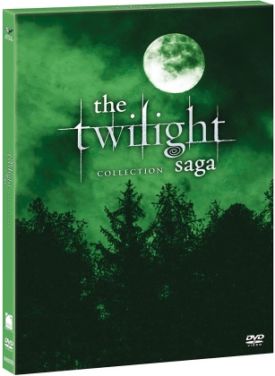 The Twilight Saga Collection - Twilight 1-5 (Green Box Collection, 5 DVDs)