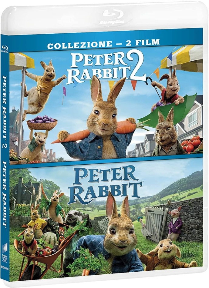Peter Rabbit 1 & 2 2 Blu-ray