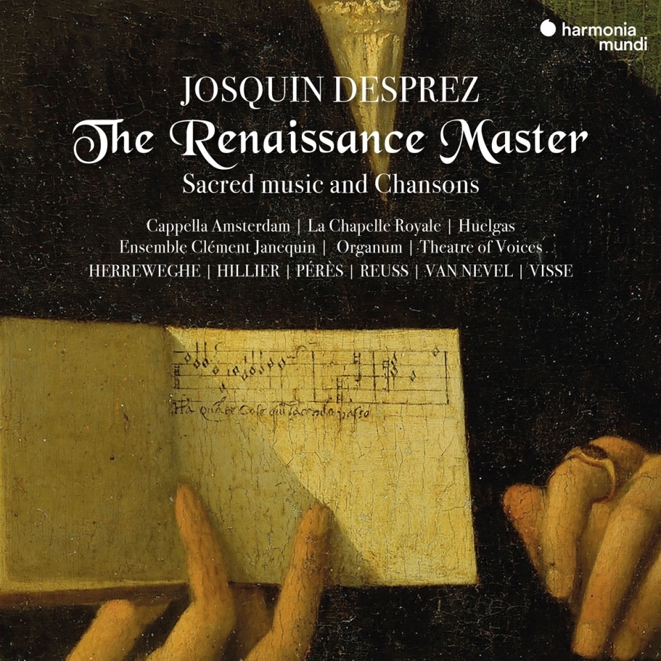 Josquin Desprez (1440-1521), Philippe Herreweghe, Paul Hillier, Dominique Visse, +, … - The Renaissance Master 3 CDs