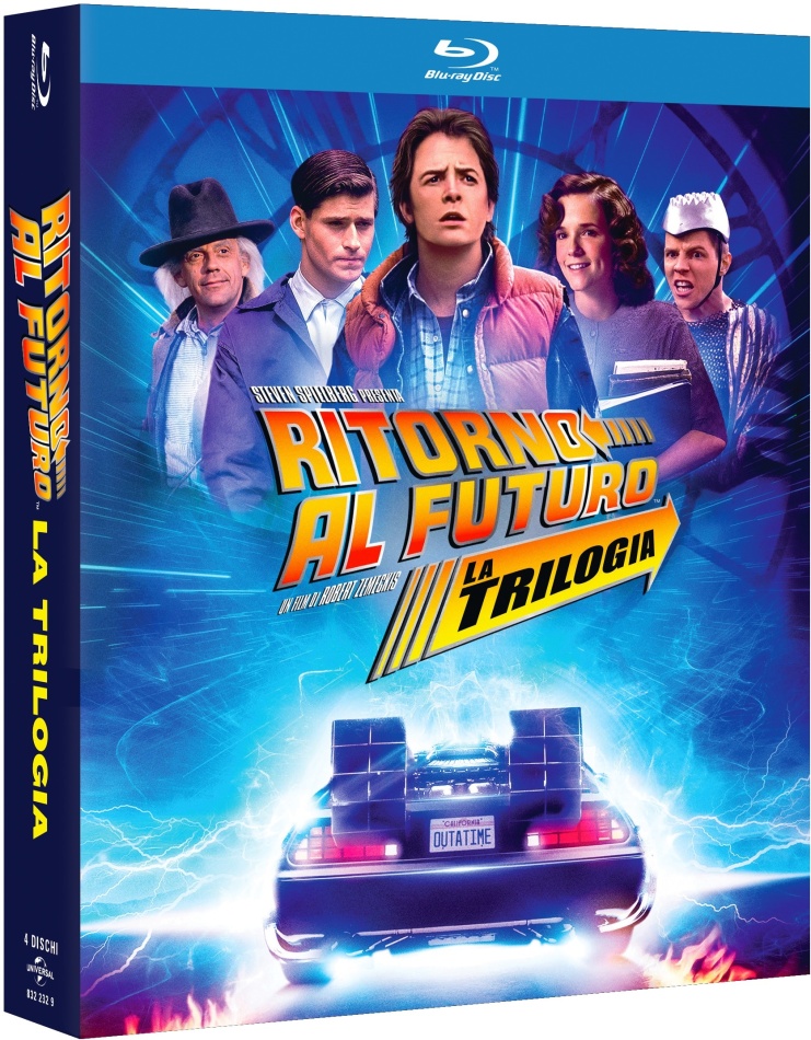 Ritorno al Futuro - La Trilogia Riedizione, 4 Blu-ray