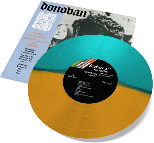Donovan - Fairytale 2021 Reissue, Turquoise & Orange Vinyl, LP