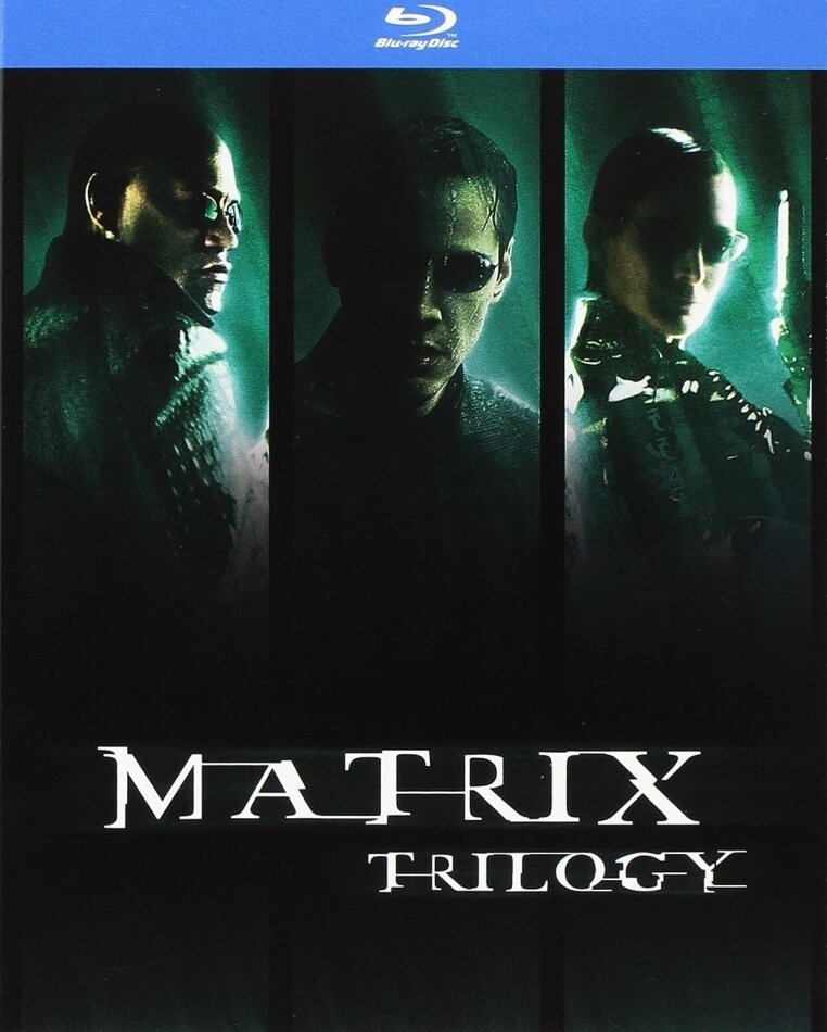 Matrix Trilogy Riedizione, 3 Blu-ray
