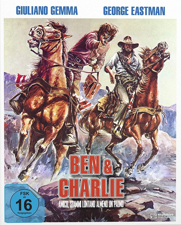 Ben & Charlie (1972) Cover B, Mediabook, 2 Blu-rays