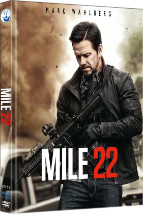 Mile 22 (2018) (Cover C, Limited Edition, Mediabook, Blu-ray + DVD)