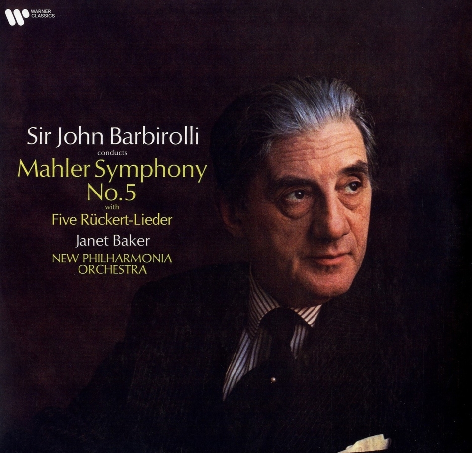 Baker, Gustav Mahler (1860-1911) & Sir John Barbirolli - Symphony No.5 & Rückert Lieder 2 LP