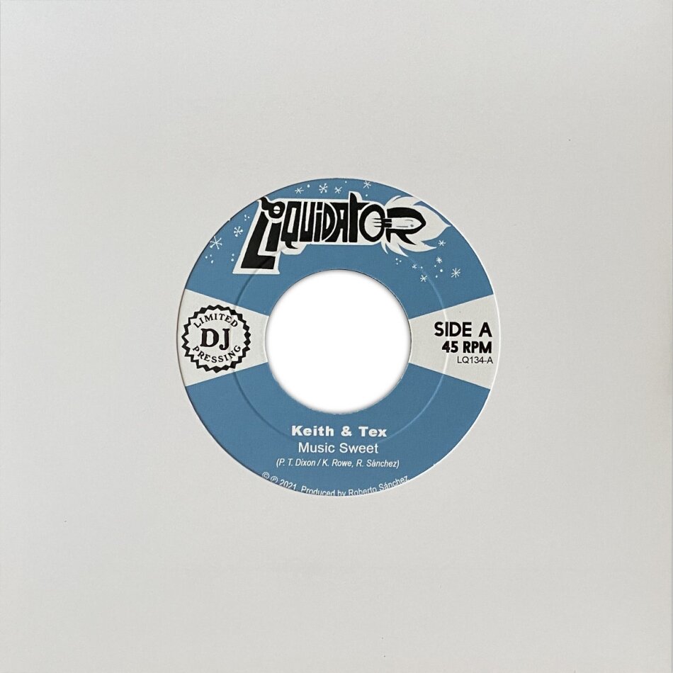 Keith & Tex - Music Sweet / My Sweet Love (Lim.DJ.Ed.) 7" Single